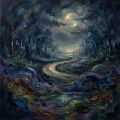 Cover painting for Nocturne Op. 9 No. 2